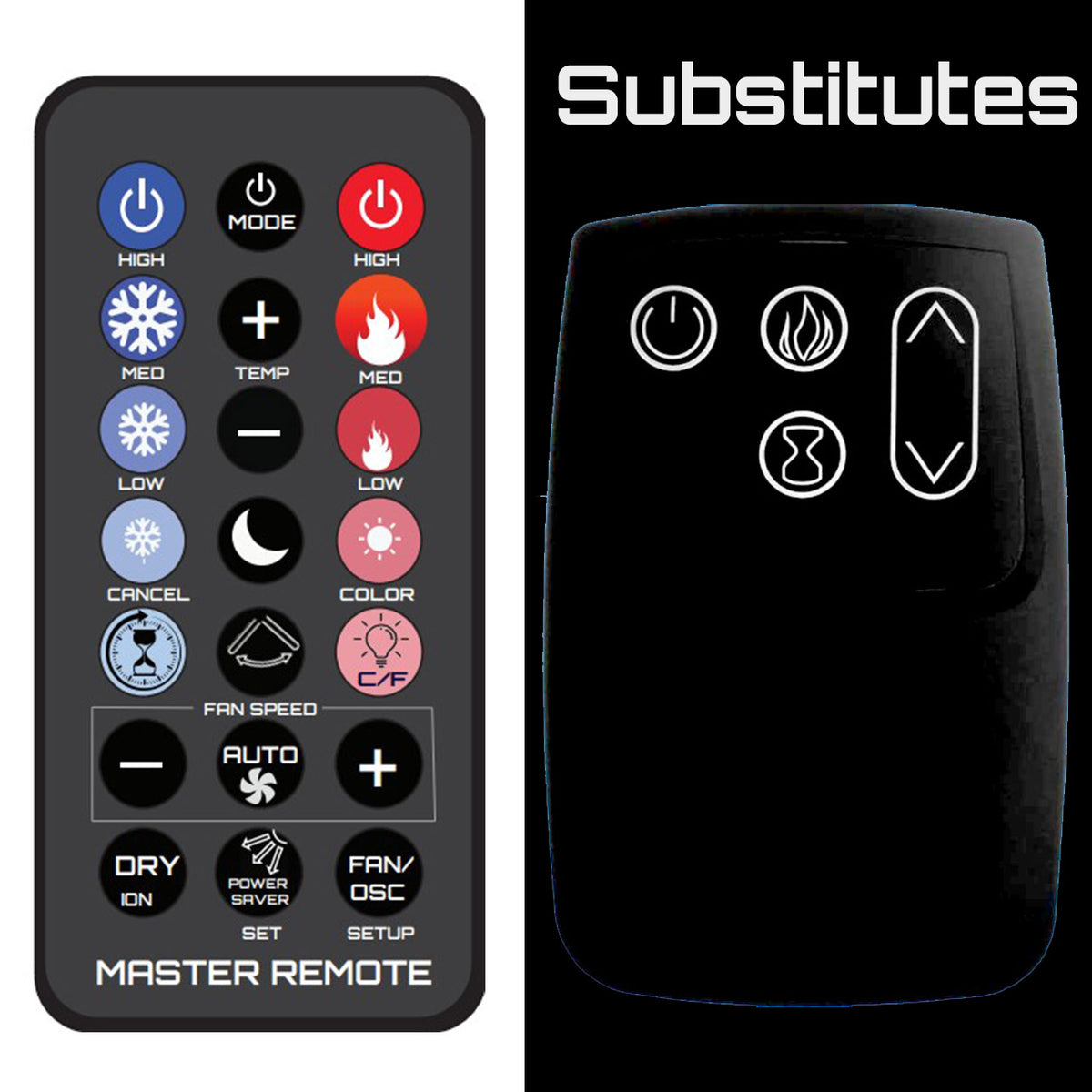 Replacement Fireplace Remote Remotes Remade