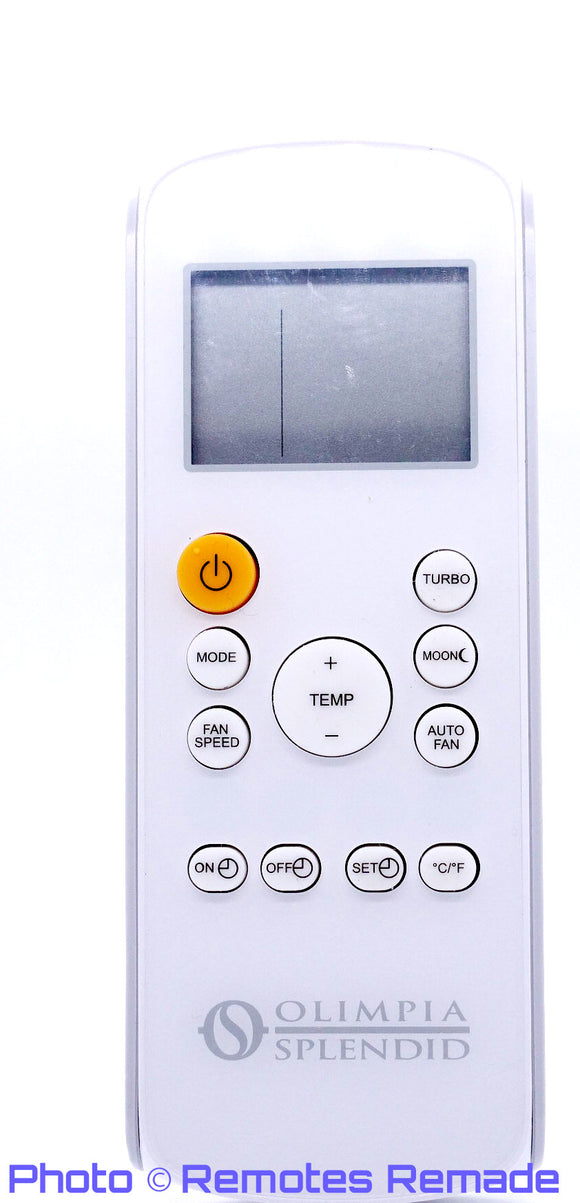 A/C Remote Control for Olimpia Splendid Remotes