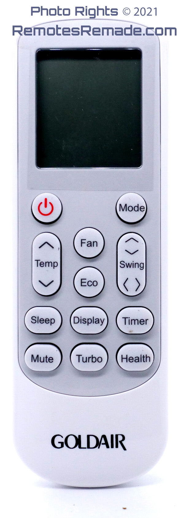 A/C Remote Controller for Goldair ✔️ - 3 Available – Remotes Remade