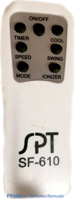 SPT SF-610 Remote Control