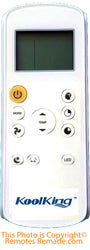 Air Conditioner Remotes For Koolking AC's