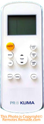 Proklima Air Conditioner Remote
