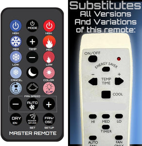 Air Conditioner Remotes For Old Electrolux Frigidaire AirCon Remote