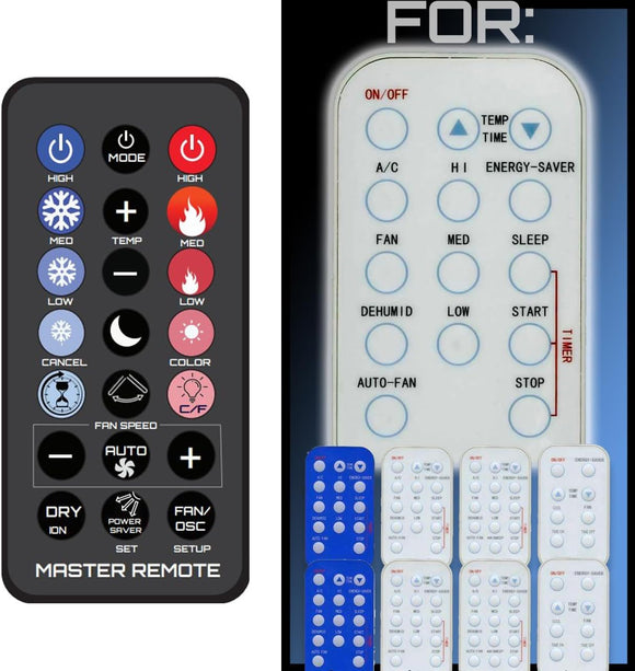 Replacement Remote for Haier - Model: AAC