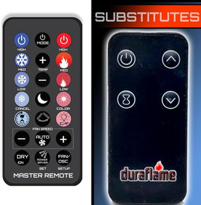 Replacement Fireplace Remote for DURAFLAME Fire places