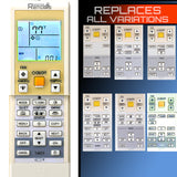 One for all - Daikin Air Conditioner Remote Models A & FTX (MFDNBLV1)