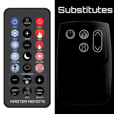 Substitute Replacement Fireplace Remote for: TwinStar  Twin Star ClassicFlame  Twin Star  Duraflame  Dura flame  ClassicFlame  Classic Flame  33II332FGL  33II033CGL  33EF033FGL  32II332FGL  32II033CGL  32EF033FSL  32EF033FGL  28II332FGL  28II033CGL  28EF033FSL  28EF033FGL  26II332FGL  26II033CGL  26EF033FSL  26EF033FGL  25II332FGL  25II033CGL  25EF033FSL  25EF033FGL  23II332FGL  23EF033FSL  23EF033FGL  18II332FSL  18II332FGL  18EF033FSL  18EF033FGL