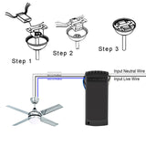 Universal Fan Remote For all RF (Radio Frequency) Fans