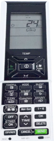 Air Conditioner Remote Control Replacement Air Con... - Grandado Air Conditioner Remote Control Replacement Air Con... - Grandado