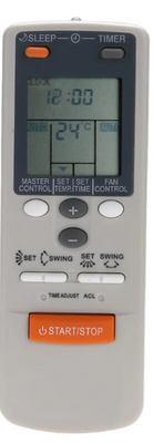 Replacement Remote for Fujitsu - Model:  SY1 | Remotes Remade | Fujitsu
