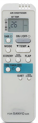Replacement Remote for Sanyo  - Model: RCS | Remotes Remade | Sanyo