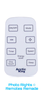 AC Remotes For Arctic King AirCon Remote