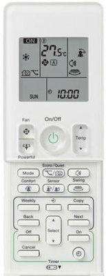 Daikin AC Remote This remote controls Daikin ARC-466A26 / 4016013 Controls the following: FTXM-20QVMA, FTXM-25QVMA, FTXM-35QVMA, FTXM-46QVMA, FTKM-50QVMA, FTKM-60QVMA, FTKM-71QVMA.