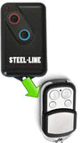 Steel Line 2211L Alternative Remote | Remotes Remade | garage door remotes, steel line