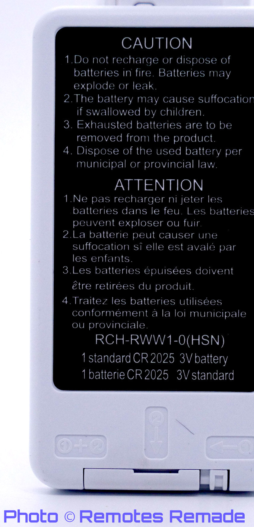 AC Remote For Hisense RCH-RWW1-0(HSN) – Remotes Remade