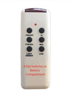 Replacement Remote for Concord - Model: CHQ | Remotes Remade | 