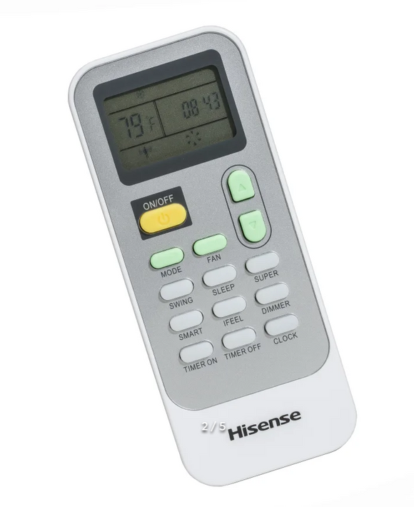 Air Conditioner Remote for Hisense Model: 12 | Remotes Remade | Hisense