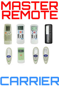 Replacement (Master) Universal Air Conditioner Remote for Carrier | Remotes Remade | Carrier