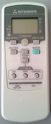 Replacement Air Conditioner Remote for Mitsubishi PJA502A704AA | Remotes Remade | Mitsubishi