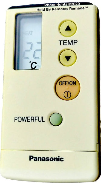 Replacement Remote Control For Panasonic Aircond E-ion Air Conditioner (a75c3568) I.294606683