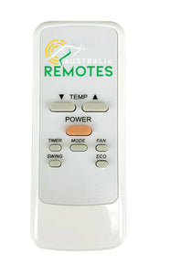 Midea AC Remote R031D/E | Remotes Remade | Midea