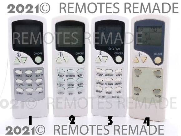 Replacement Remote for Blueway - Model: ZHF
