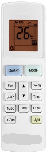 Air Conditioner Remote for Gree Model GWH
