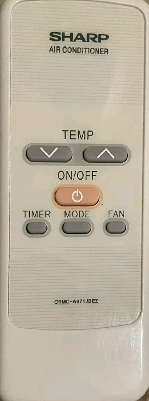AC Remote For Sharp AC's ✔️ Model : 4