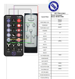 Replacement Remote for Honeywell MN Portable AC's | Remotes Remade | Honeywell