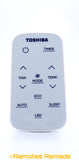 Replacement Remote for Toshiba Window AC - Model: RG15*