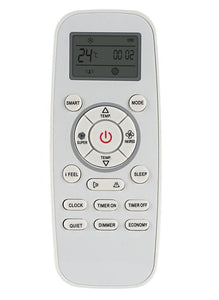 Air Conditioner Remote for Whirlpool 3D Model: DG11L1-03 | Remotes Remade | 