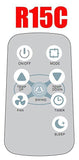 Replacement Remote for Danby - Model: R15 A/B/C | Remotes Remade | Danby