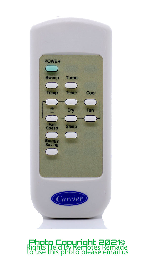 Official Carrier Air Conditioner Remote