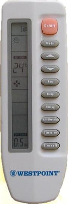 Replacement Remote Control for Dimplex -21HRACl  DSAC21HRACl 