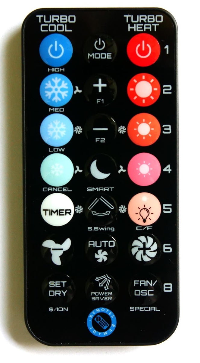 Master AC Remote For Frigidaire – Remotes Remade