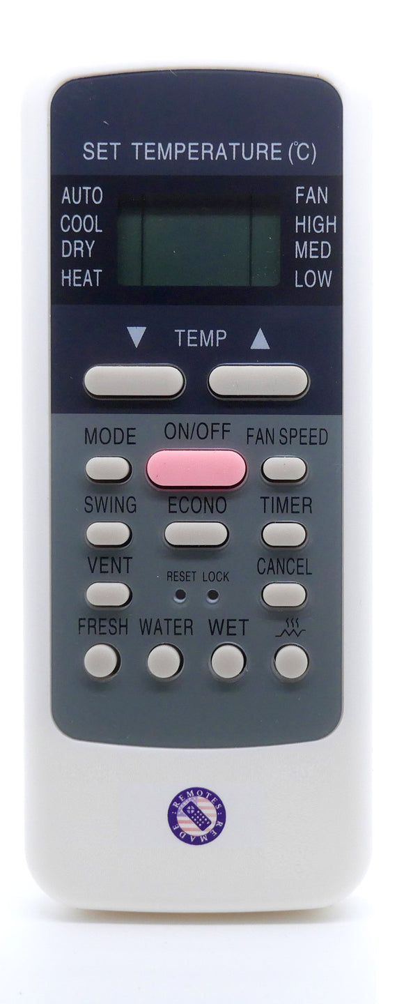 thumbnail image 2 of Replacement RG15E/E-ELL Remote Control For Frigidaire Electrolux Window AC – 5304477003 2 of 2