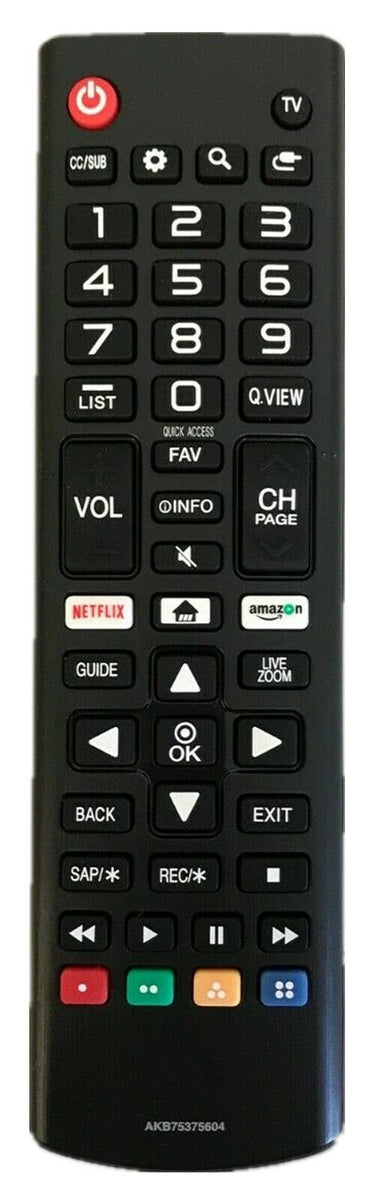 Master LG TV Television Remote Model – Remotes Remade