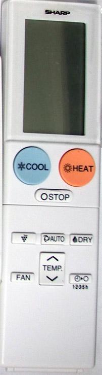 Replacement Sharp Air Conditioner Remote Controller