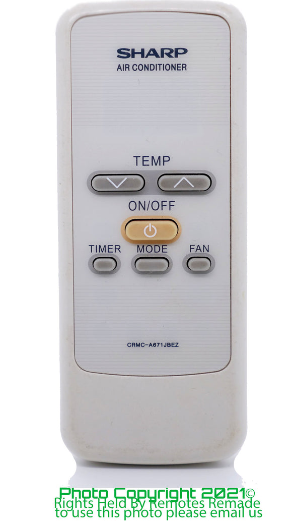 Sharp Split Ac Remote Sharp Air Conditioner Remotes – Remotes Remade